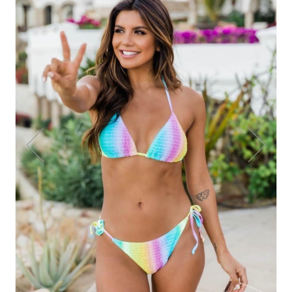 Brand new Pink Lily Bikini
